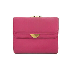 Authentic Pink GIVENCHY Leather Trifold Wallet